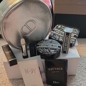 Dior Rouge Dior Refill Balm in Black & Silver Box